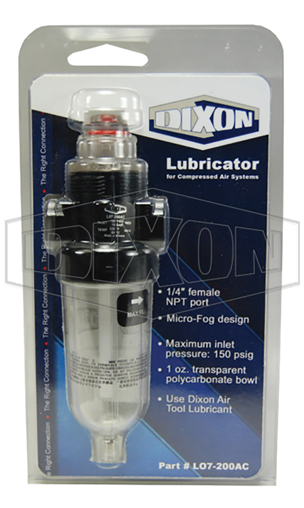 L07 Series 1 FRL's Carded Miniature Lubricator